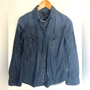 J.Crew denim stars shirt